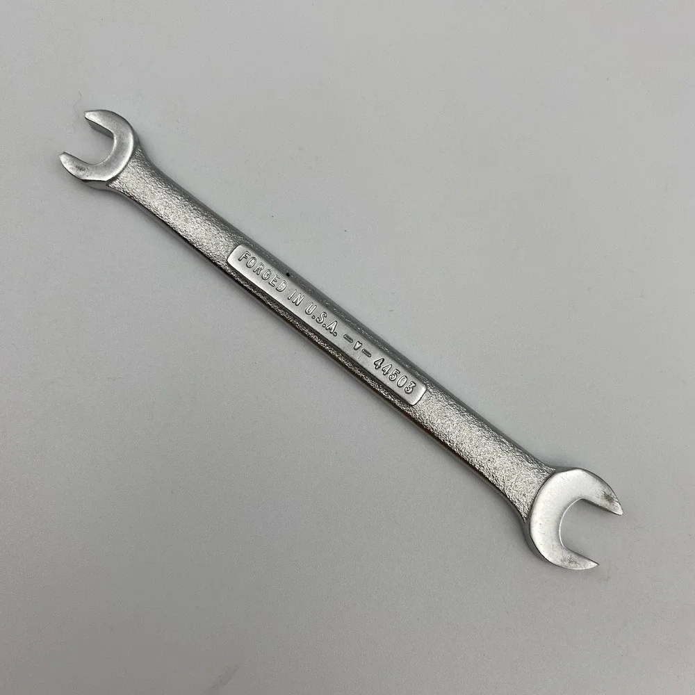 Vintage Craftsman‎ 7mm X 9mm Metric Double Open End Wrench -V- Series # 44503